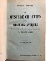 Le Mystère Chrétien et les Mystères Antiques, Rudolf Steiner, Ophalen of Verzenden