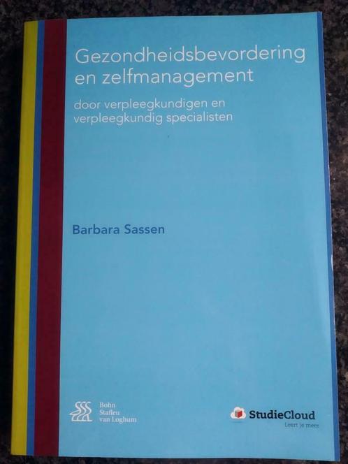 Gezondheidsbevordering en zelfmanagement, perfecte staat, Boeken, Studieboeken en Cursussen, Zo goed als nieuw, Hoger Onderwijs