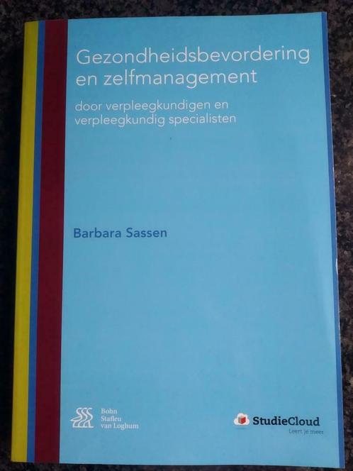 Gezondheidsbevordering en zelfmanagement, perfecte staat, Livres, Livres d'étude & Cours, Comme neuf, Enseignement supérieur, Enlèvement ou Envoi