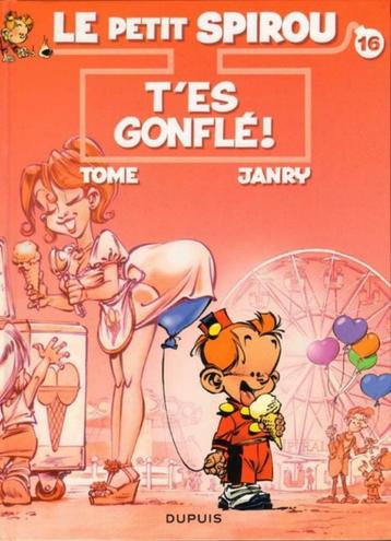 Petit Spirou (Le),T'es gonflé !,Première édition, Une BD, Enlèvement, Neuf