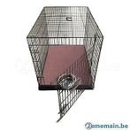 Cage complète avec bac + coussin brun + bol inox 6 tailles, Animaux & Accessoires, Accessoires pour chiens, Envoi, Neuf