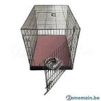 Cage complète avec bac + coussin brun + bol inox 6 tailles, Dieren en Toebehoren, Honden-accessoires, Verzenden, Nieuw