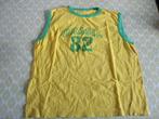 mouwloos T-shirt Brasil 1982 (medium M), Ophalen of Verzenden, Gedragen, Geel
