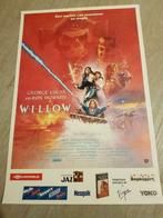 Affiche Willow, Comme neuf, Cinéma et TV, Enlèvement ou Envoi, Rectangulaire vertical