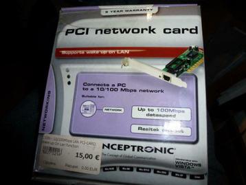 netwerkkaart pci conceptronic, Enlèvement ou Envoi, Neuf