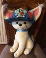 Mooie,grote,dikke chiwawa knuffel met pet op., Ophalen of Verzenden, Zo goed als nieuw