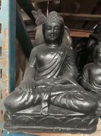 Bouddha 30 cm en pierre reconstituée mat ou brillant, Bouddha, Pierre, Enlèvement ou Envoi, Neuf