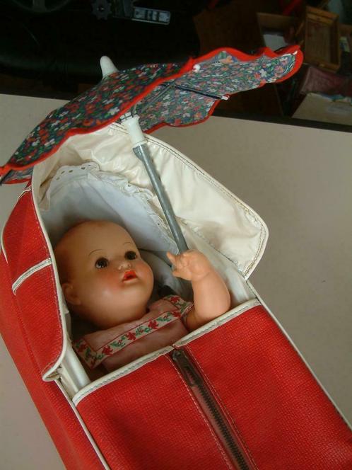 Couffin de voyage DITO pour poupée – Années 1950, Collections, Poupées, Utilisé, Accessoires, Enlèvement