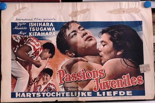 Filmposter Passions Juveniles Hartstochelijke liefde, Verzamelen, Posters, Gebruikt, Film en Tv, A1 t/m A3, Rechthoekig Liggend