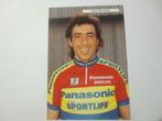 wielerkaart 1990 team panasonic   eddy planckaert, Verzenden, Zo goed als nieuw
