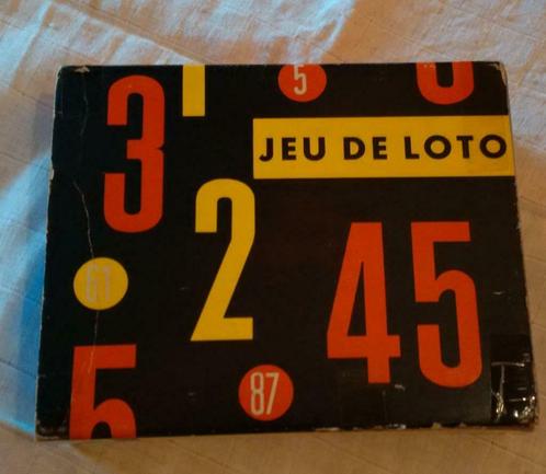 Jeu de Loto, Hobby en Vrije tijd, Gezelschapsspellen | Overige, Gebruikt, Ophalen