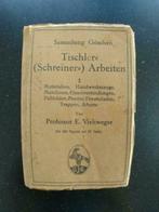 Tischler (Schreiner) Arbeiten 1919, Ophalen of Verzenden