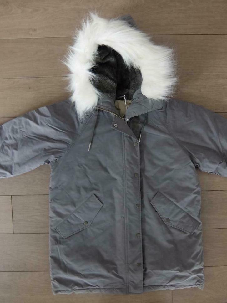 Filippa K - Nieuwe winterjas licht kaki. Maat 36, Kleding | Dames, Jassen | Winter, Nieuw, Maat 36 (S), Groen, Ophalen of Verzenden