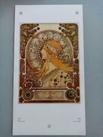 Neuf affiches originales du musée Mucha 2007 (43/5/23/5cm), Collections, Neuf, Enlèvement ou Envoi, Rectangulaire horizontal, Autres sujets/thèmes