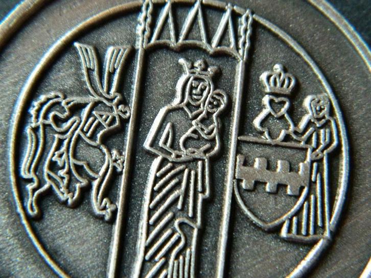 Gemeente Jette Gemeente, Postzegels en Munten, Penningen en Medailles, Overige materialen, Verzenden