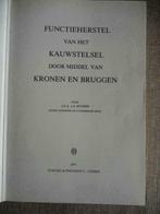 boek tandheelkunde, kroon- en brugwerk, Overige wetenschappen, Ophalen of Verzenden, La Rivière, Zo goed als nieuw