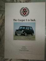 Folder classic mini Cooper kit, Livres, Autos | Brochures & Magazines, Comme neuf, Enlèvement ou Envoi