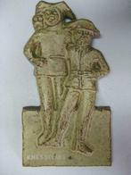Retro - Beeldje in terracotta van de gemeente Knesselare., Antiek en Kunst, Curiosa en Brocante, Ophalen of Verzenden