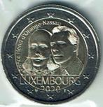 2 euro munt Luxemburg Prins Henri 2020 UNC, Postzegels en Munten, Munten | Europa | Euromunten, Verzenden, Luxemburg, 2 euro, Losse munt
