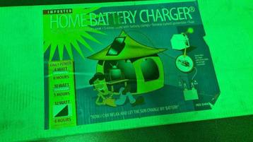 12 Watt Solar Battery Charger Zonnepaneel Lader Kit beschikbaar voor biedingen
