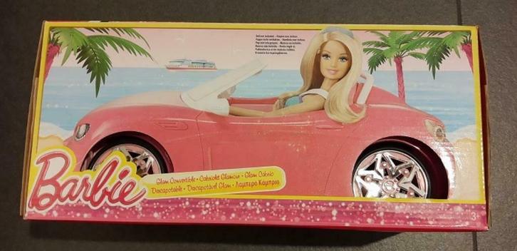 Barbie Glam Cabriolet - NIEUW, Kinderen en Baby's, Speelgoed | Poppen, Nieuw, Barbie, Ophalen of Verzenden