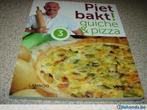 Piet bakt! Quiche & pizza, Boeken, Nieuw, Ophalen of Verzenden