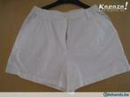 Witte short dames, Ophalen of Verzenden, Zo goed als nieuw, Wit, Kort
