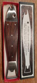 Flesopener: Fish shape opener, Antiek en Kunst, Curiosa en Brocante, Verzenden