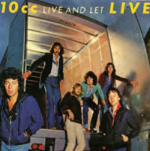 10CC - LIVE AND LET LIVE, Cd's en Dvd's, Vinyl | Rock, Zo goed als nieuw, Poprock, 12 inch, Ophalen of Verzenden