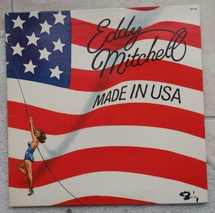 Eddy Mitchell : 33T 'made in USA', CD & DVD, Vinyles | Rock, Enlèvement ou Envoi