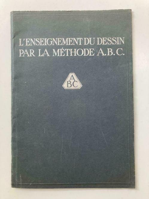 Le Dessin et la Méthode A.B.C. - Max Gottschalk - 1930, Livres, Art & Culture | Arts plastiques, Enlèvement ou Envoi