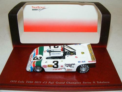 1:43 TrueScale Lola T280 Hu3 #3 Fuji 1972, Hobby en Vrije tijd, Modelbouw | Auto's en Voertuigen, Zo goed als nieuw, Auto, Ophalen of Verzenden