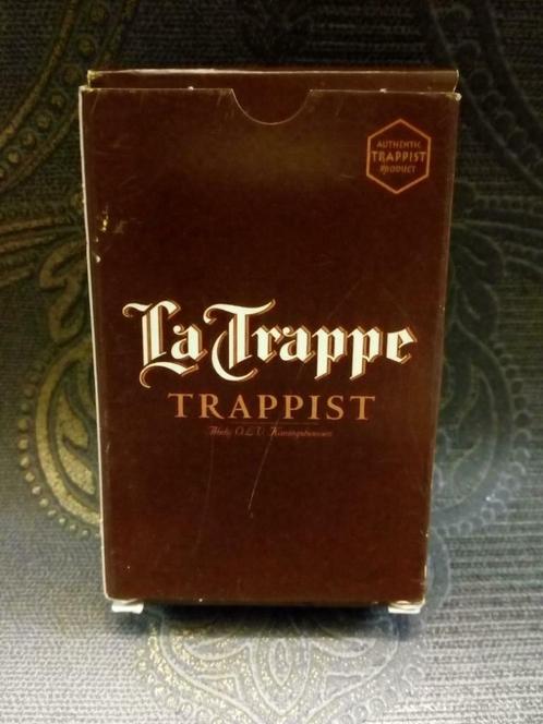Boek speelkaarten La Trappe Trappist, Collections, Marques & Objets publicitaires, Comme neuf, Ustensile, Enlèvement ou Envoi