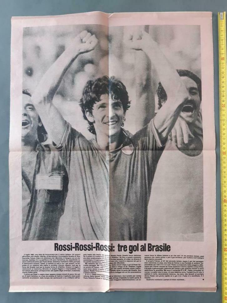 GAZZETTA DELLO SPORT - MUNDIAL '82 - 6 juli, Verzamelen, Tijdschriften, Kranten en Knipsels, Tijdschrift, 1980 tot heden, Ophalen of Verzenden