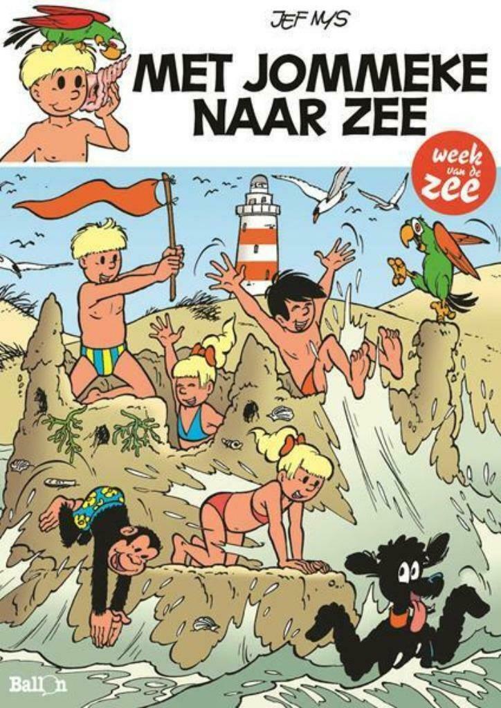 Met Jommeke naar zee (Nys), Livres, BD, Comme neuf, Enlèvement ou Envoi