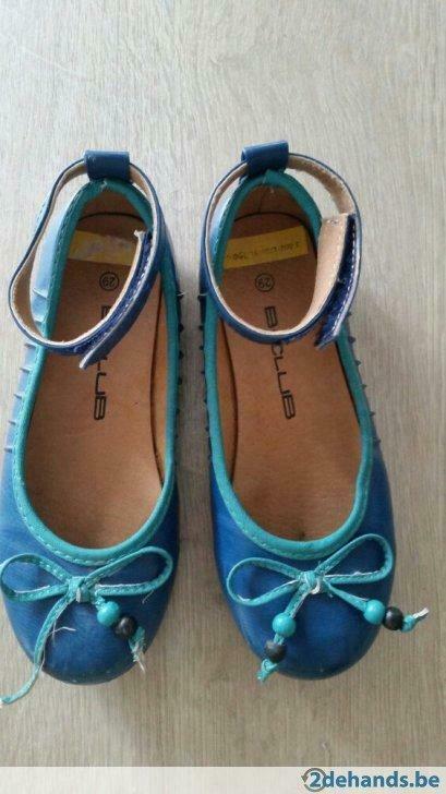 Petrol ballerina's B-Club mt 29, Kinderen en Baby's, Kinderkleding | Schoenen en Sokken, Gebruikt, Schoenen, Meisje, Verzenden