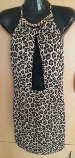 Robe sexy leopard, Neuf, Enlèvement ou Envoi, Brun, Au-dessus du genou