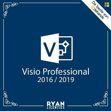 Microsoft Visio Pro 2016/2019 + Origineel Licentie