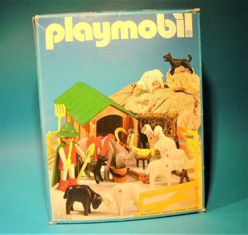 PLAYMOBIL - Herder met schapen - Vintage- 3412 - 1 Klicky  -, Kinderen en Baby's, Speelgoed | Playmobil, Ophalen of Verzenden