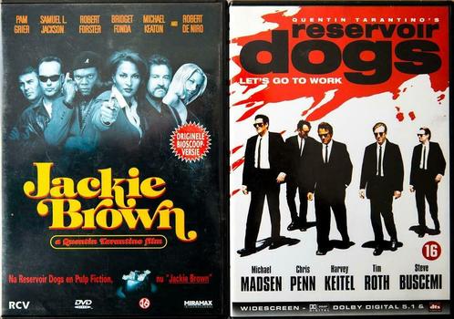 2 dvd jackie brown en reservoir dogs, Cd's en Dvd's, Dvd's | Actie, Actie, Ophalen of Verzenden