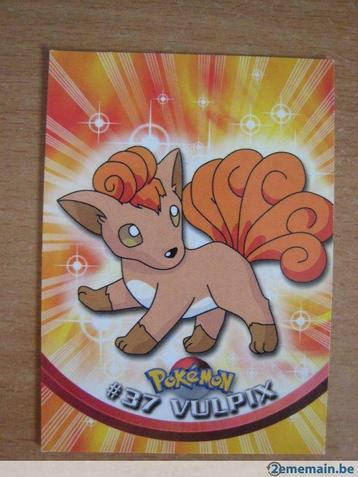 pokemon topps english  n° 37 vulpix goupix, Envoi, Utilisé, Cartes en vrac