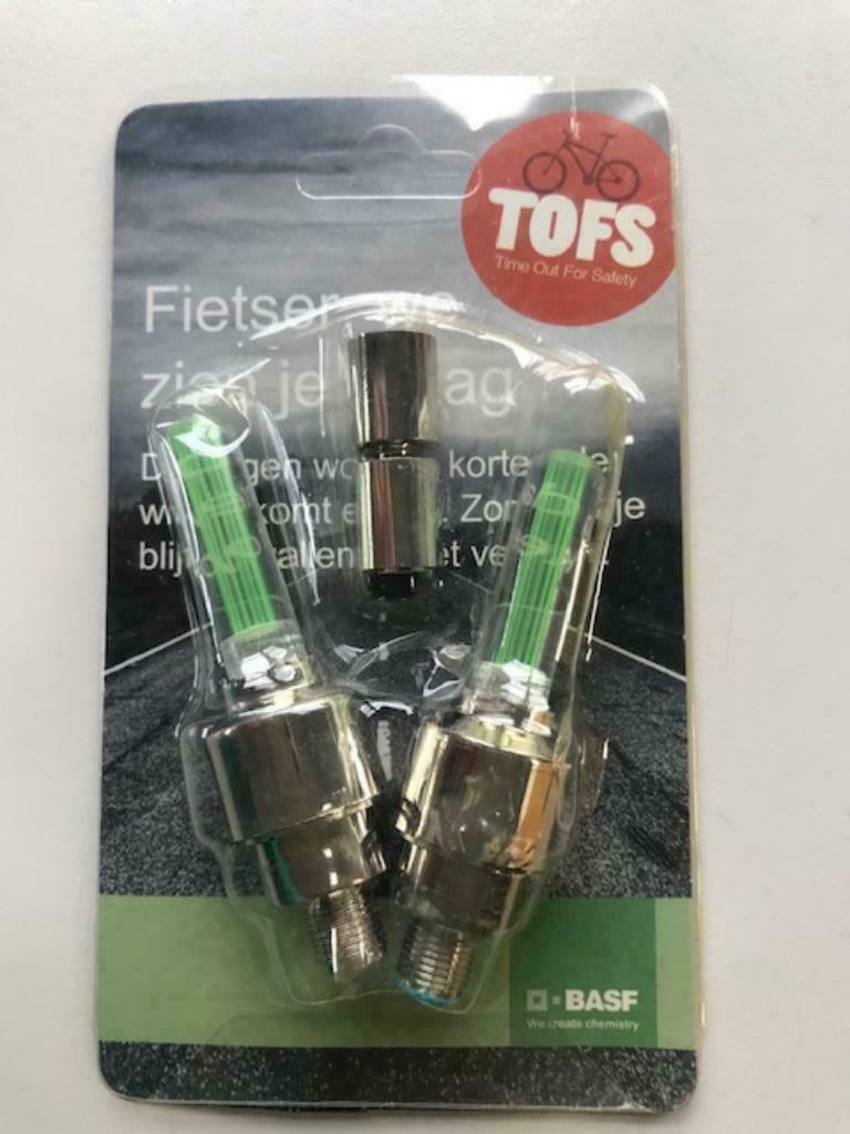② Nieuwe fietsventiel led verlichting (zn4974) — Fietsaccessoires |  Fietsverlichting — 2dehands