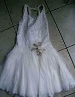 heel mooi communie kleedje met accessoires merk nelly b mt12, Ophalen of Verzenden, Gebruikt, Meisje, Jurk of Rok