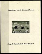België 1941 Muziekkapel OBP Blok 14 V** (komma achter "k"), Gomme originale, Musique, Neuf, Sans timbre
