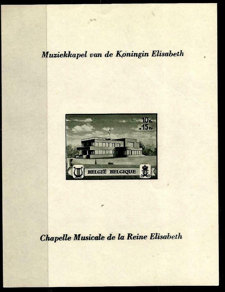 België 1941 Muziekkapel OBP Blok 14 V** (komma achter "k"), Postzegels en Munten, Postzegels | Europa | België, Postfris, Orginele gom