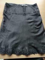 NIEUW, grijs rokje (katoen/zijde)  van het merk Pauline B, S, Kleding | Dames, Ophalen of Verzenden, Maat 36 (S), Grijs, Boven de knie