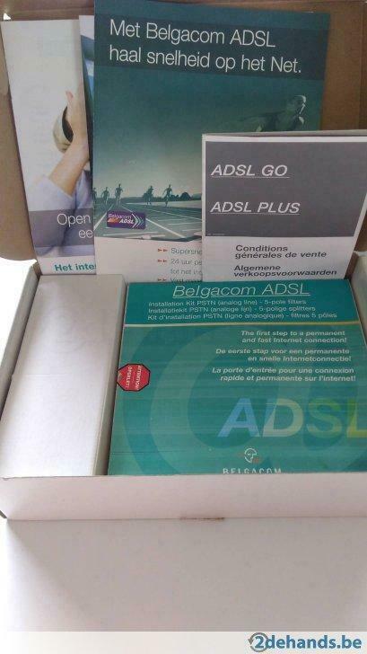 adsl modem, Telecommunicatie, Overige Telecommunicatie, Gebruikt, Ophalen of Verzenden