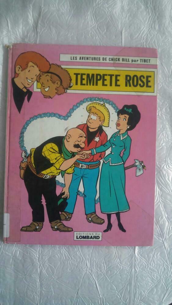 BD Tempete rose Chick Bill Tibet 1978, Enlèvement ou Envoi, Utilisé