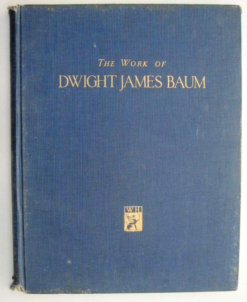 The Work of Dwight James Baum Architect 1927 Architectuur, Ophalen of Verzenden