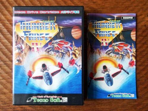 Thunder Force IV / lightening smd sega megadrive 4 japan, Games en Spelcomputers, Games | Sega, Mega Drive, Ophalen of Verzenden